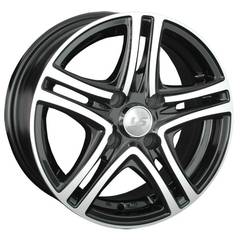 LS WHEELS LS 570 6.5×15 4×114.3 ET40 DIA73.1 BKF литой