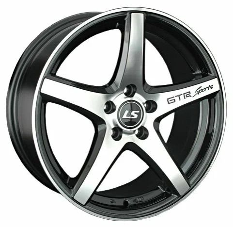 LS WHEELS LS 540 7×16 5×100 ET38 DIA73.1 BKF литой LS WHEELS LS 540 7×16 5×100 ET38 DIA73.1 BKF литой