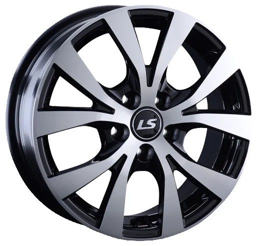 LS WHEELS LS 960 6×15 5×100 ET40 DIA57.1 BKF литой LS WHEELS LS 960 6×15 5×100 ET40 DIA57.1 BKF литой