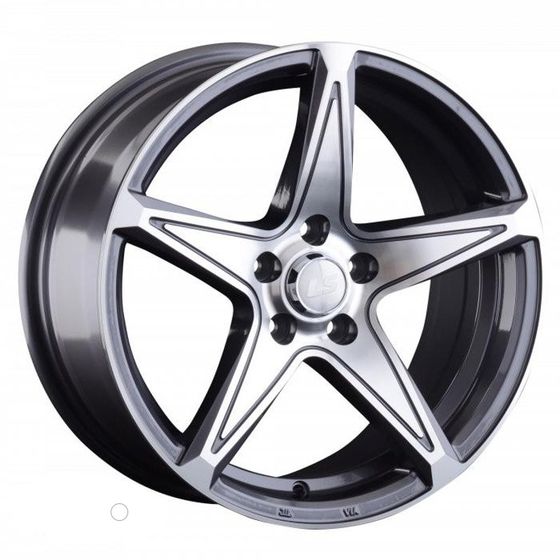 LS WHEELS LS 852 7×16 5×100 ET38 DIA57.1 GMF литой LS WHEELS LS 852 7×16 5×100 ET38 DIA57.1 GMF литой