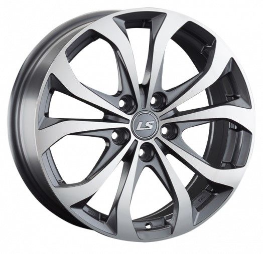 LS WHEELS LS 843 7×17 5×114.3 ET45 DIA67.1 GMF литой LS WHEELS LS 843 7×17 5×114.3 ET45 DIA67.1 GMF литой