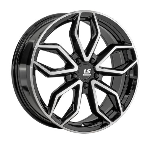 LS WHEELS LS RC10 7.5×18 5×112 ET40 DIA66.6 BKF литой LS WHEELS LS RC10 7.5×18 5×112 ET40 DIA66.6 BKF литой