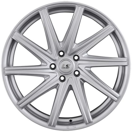 LS WHEELS LS RC10 8.5×20 5×112 ET42 DIA66.6 SILVER литой