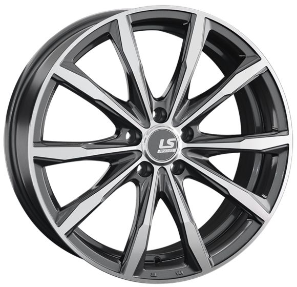 LS WHEELS LS RC38 8×19 5×112 ET40 DIA66.6 GMF литой LS WHEELS LS RC38 8×19 5×112 ET40 DIA66.6 GMF литой