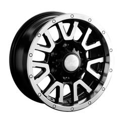 LS WHEELS LS 1288 7×15 6×139.7 ET10 DIA106.1 BKF литой