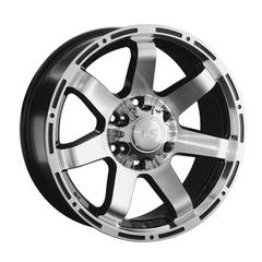 LS WHEELS LS 1289 7.5×17 6×139.7 ET25 DIA106.1 BKF литой