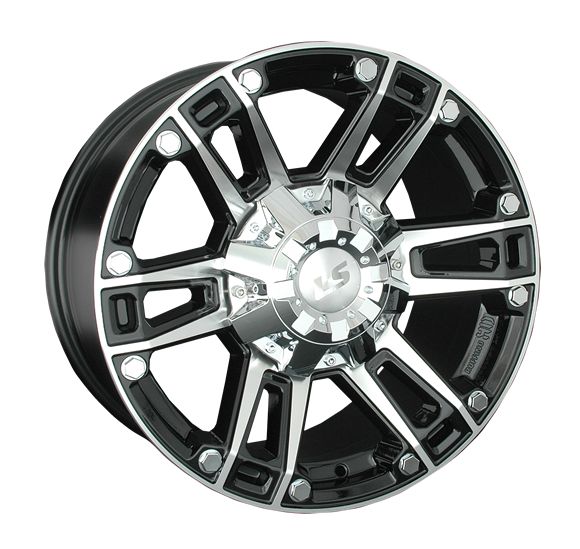 LS WHEELS LS 558 8×17 6×139.7 ET30 DIA100.1 BKF литой