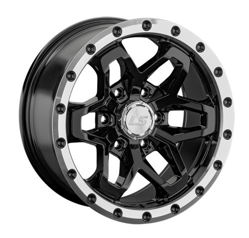LS WHEELS LS 1350 9×17 6×139.7 ET15 DIA106.1 BKL литой