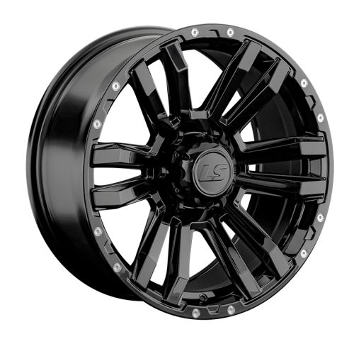 LS WHEELS LS 1339 9×18 6×139.7 ET15 DIA106.1 BLACK литой