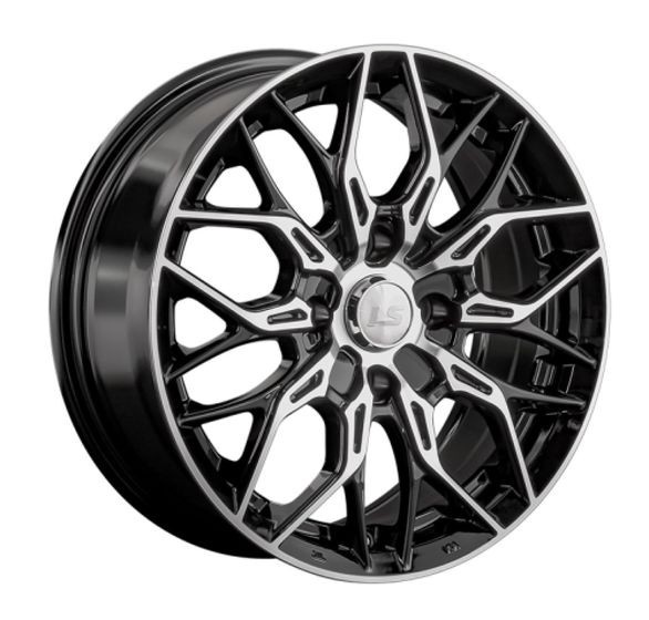 LS WHEELS LS 1355 6.5×15 4×108 ET27 DIA65.1 BKF литой LS WHEELS LS 1355 6.5×15 4×108 ET27 DIA65.1 BKF литой
