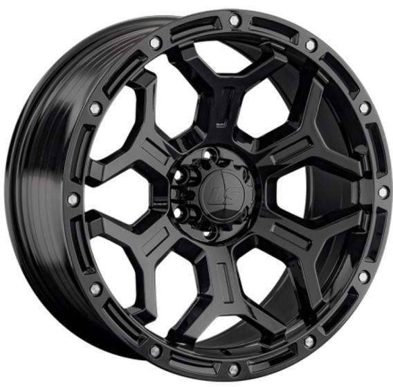 LS WHEELS LS RC68 9×20 6×114.3 ET25 DIA67.1 BLACK литой