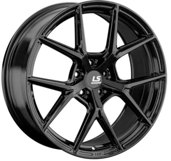 LS WHEELS LS RC78 8.5×19 5×108 ET40 DIA63.4 BLACK литой