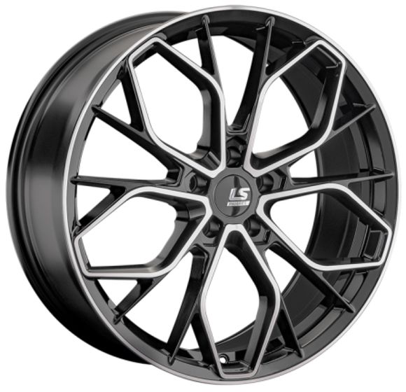 LS WHEELS LS RC71 8.5×20 5×108 ET40 DIA63.3 BKF литой LS WHEELS LS RC71 8.5×20 5×108 ET40 DIA63.3 BKF литой