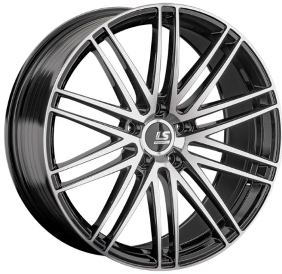 LS WHEELS LS RC75 8.5×20 5×120 ET40 DIA72.6 BKF литой LS WHEELS LS RC75 8.5×20 5×120 ET40 DIA72.6 BKF литой