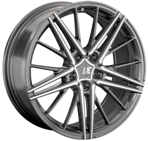 LS WHEELS LS RC76 8×18 5×108 ET45 DIA63.4 GMF литой LS WHEELS LS RC76 8×18 5×108 ET45 DIA63.4 GMF литой
