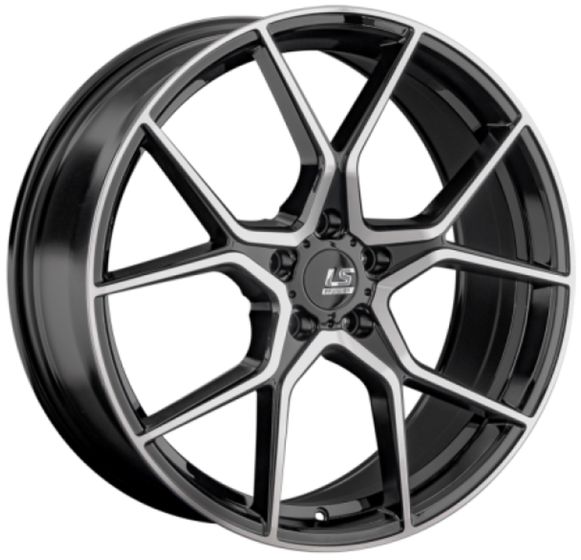 LS WHEELS LS RC72 9×20 5×114.3 ET45 DIA67.1 BKF литой LS WHEELS LS RC72 9×20 5×114.3 ET45 DIA67.1 BKF литой