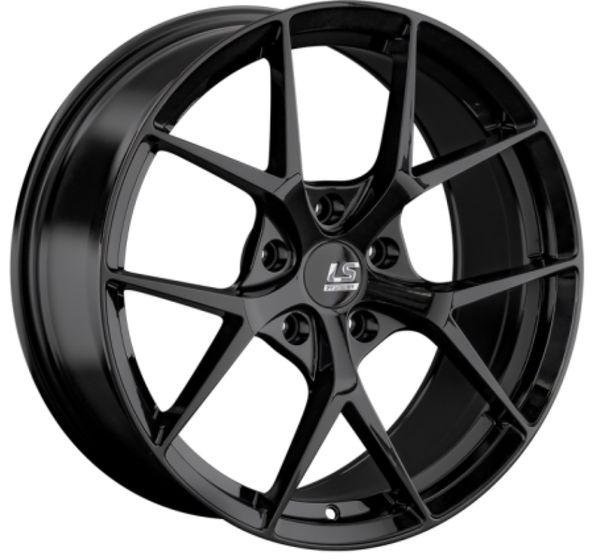 LS WHEELS LS RC66 8.5×18 5×120 ET43 DIA72.6 BLACK литой