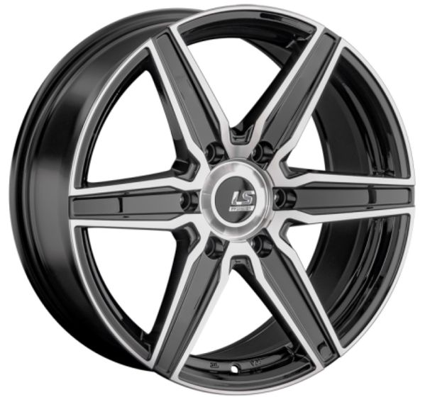 LS WHEELS LS RC62 8×18 6×139.7 ET40 DIA75.1 BKF литой LS WHEELS LS RC62 8×18 6×139.7 ET40 DIA75.1 BKF литой
