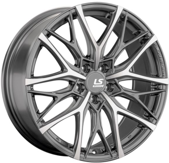 LS WHEELS LS RC84 8×18 5×108 ET45 DIA63.3 GMF литой LS WHEELS LS RC84 8×18 5×108 ET45 DIA63.3 GMF литой