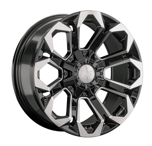 LS WHEELS LS 1366 9×20 6×139.7 ET20 DIA106.1 BKF литой LS WHEELS LS 1366 9×20 6×139.7 ET20 DIA106.1 BKF литой