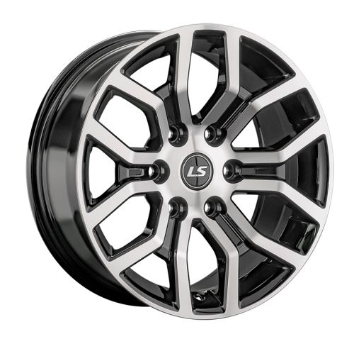 LS WHEELS LS 1367 9×20 6×139.7 ET30 DIA100.1 BKF литой