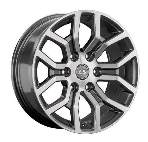 LS WHEELS LS 1367 8.5×17 6×139.7 ET30 DIA100.1 GMF литой LS WHEELS LS 1367 8.5×17 6×139.7 ET30 DIA100.1 GMF литой