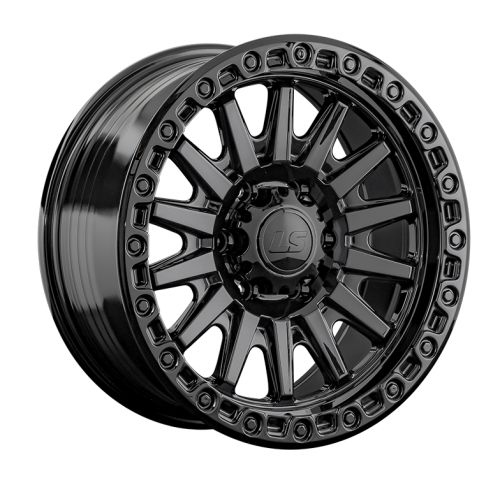 LS WHEELS LS RC90 9×18 6×139.7 ET15 DIA106.1 BLACK литой