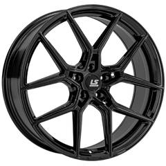 LS WHEELS RC100 9.5×22 5×108 ET48 DIA63.4 BLACK литой