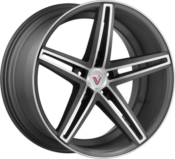 VISSOL V-015 9×20 5×120 ET35 DIA74.1 MATTE-GRAPHITE-MACHINED литой VISSOL V-015 9×20 5×120 ET35 DIA74.1 MATTE-GRAPHITE-MACHINED литой