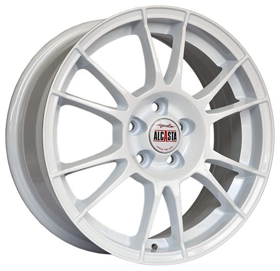 ALCASTA M20 6×15 5×105 ET39 DIA56.6 WHITE литой