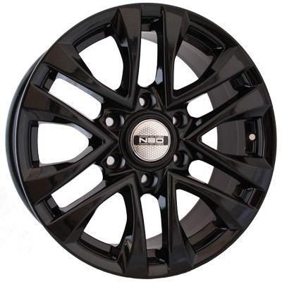 NEO WHEELS 732 7.5×17 6×139.7 ET25 DIA106.1 BLACK литой