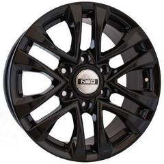 NEO WHEELS 732 7.5×17 6×139.7 ET25 DIA106.1 BLACK литой