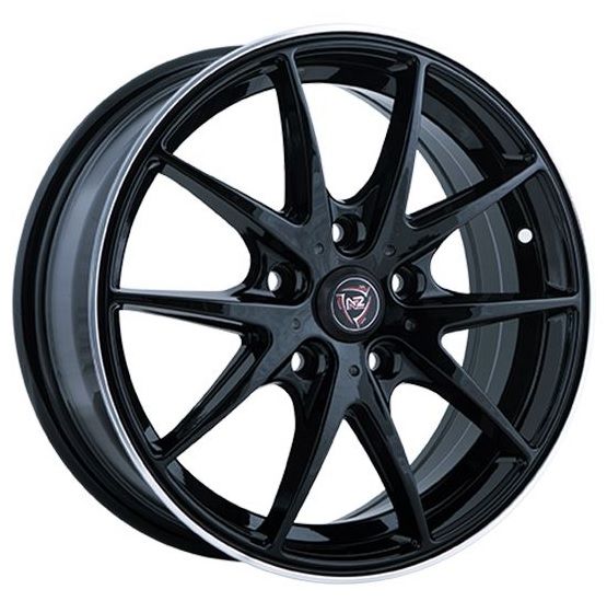 NZ WHEELS F-34 6.5×16 4×100 ET49 DIA54.1 BKPL литой