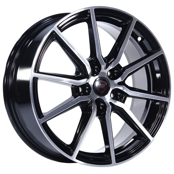 NZ WHEELS R-03 7×17 5×114.3 ET47 DIA67.1 BKF литой NZ WHEELS R-03 7×17 5×114.3 ET47 DIA67.1 BKF литой