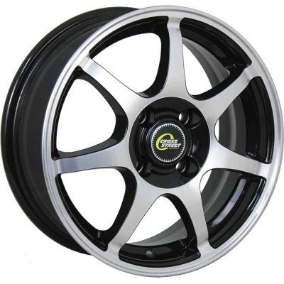 CROSS STREET CR-15 5.5×14 4×98 ET35 DIA58.6 BKF литой CROSS STREET CR-15 5.5×14 4×98 ET35 DIA58.6 BKF литой