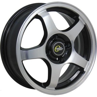CROSS STREET CR-14 5.5×14 4×98 ET35 DIA58.6 BKF литой CROSS STREET CR-14 5.5×14 4×98 ET35 DIA58.6 BKF литой