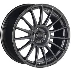 OZ RACING SUPERTURISMO LM 9.5×19 5×112 ET21 DIA66.5 MATT GRAPHITE SILVER литой