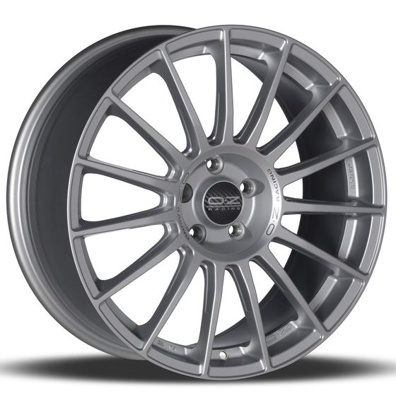OZ RACING SUPERTURISMO LM 8×18 5×112 ET35 DIA75 MATT RACE SILVER литой