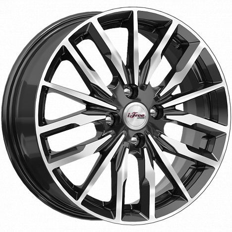 IFREE МИКОНОС 6×16 4×100 ET45 DIA54.1 БЛЭК ДЖЕК литой