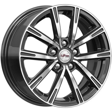 IFREE ДРАЙВЕР 6×15 5×100 ET43 DIA57.1 БЛЭК ДЖЕК литой