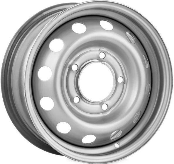 TREBL 64G48L 6×15 5×139.7 ET48 DIA98.6 SILVER стальной TREBL 64G48L 6×15 5×139.7 ET48 DIA98.6 SILVER стальной