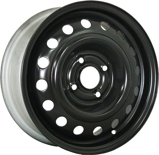 TREBL 53A49A 5.5×14 4×100 ET49 DIA56.6 BLACK стальной