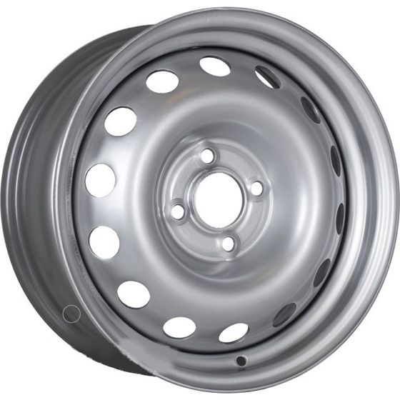 TREBL 53A49A 5.5×14 4×100 ET49 DIA56.6 SILVER стальной