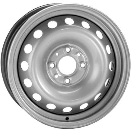 TREBL 53A45V 5.5×14 4×100 ET45 DIA56.1 SILVER стальной TREBL 53A45V 5.5×14 4×100 ET45 DIA56.1 SILVER стальной