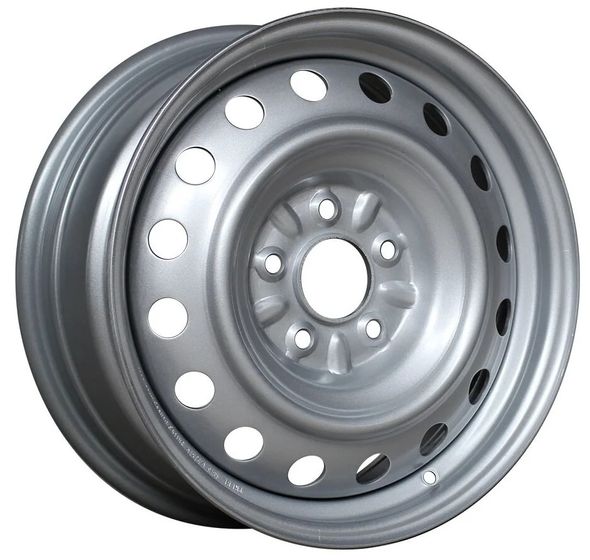 TREBL 8555 6×15 5×130 ET75 DIA84 SILVER стальной