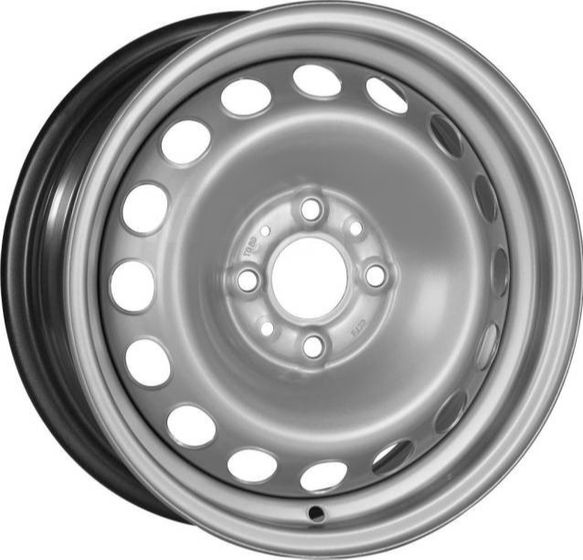 TREBL X40045 6×16 4×108 ET23 DIA65.1 SILVER стальной