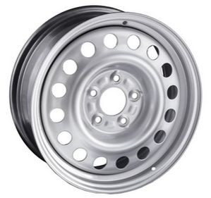 TREBL X40915 6×15 4×100 ET40 DIA60.1 SILVER стальной TREBL X40915 6×15 4×100 ET40 DIA60.1 SILVER стальной