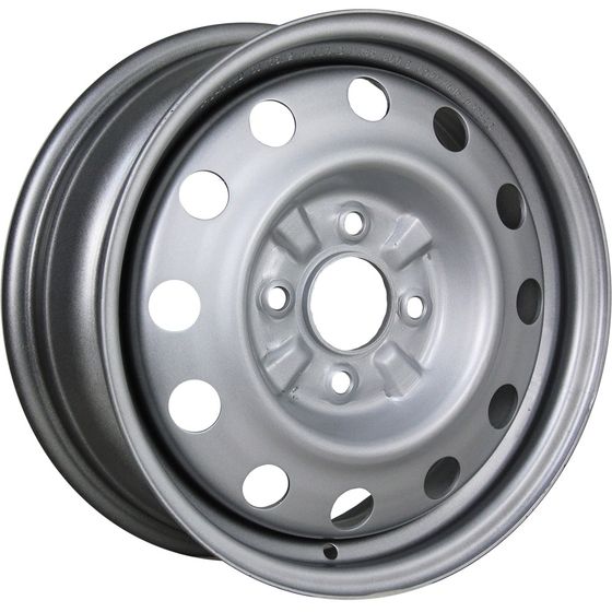 TREBL 64E45M 6×15 4×114.3 ET45 DIA66.1 SILVER стальной TREBL 64E45M 6×15 4×114.3 ET45 DIA66.1 SILVER стальной