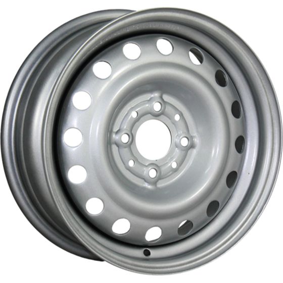 TREBL 6515 5.5×14 4×100 ET39 DIA56.6 SILVER стальной