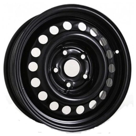 TREBL 64I45D 6×15 5×112 ET45 DIA57.1 BLACK стальной